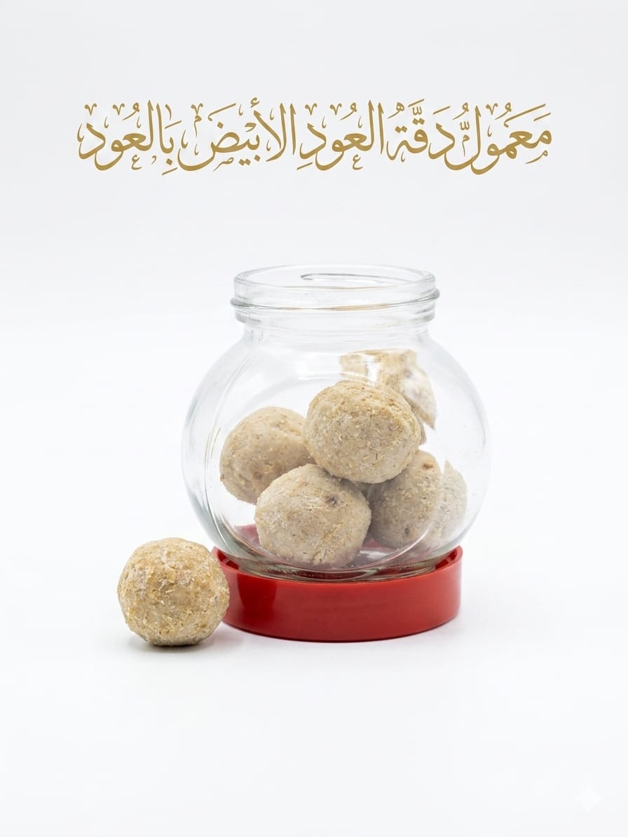 معمول دقة العود الابيض والمسك