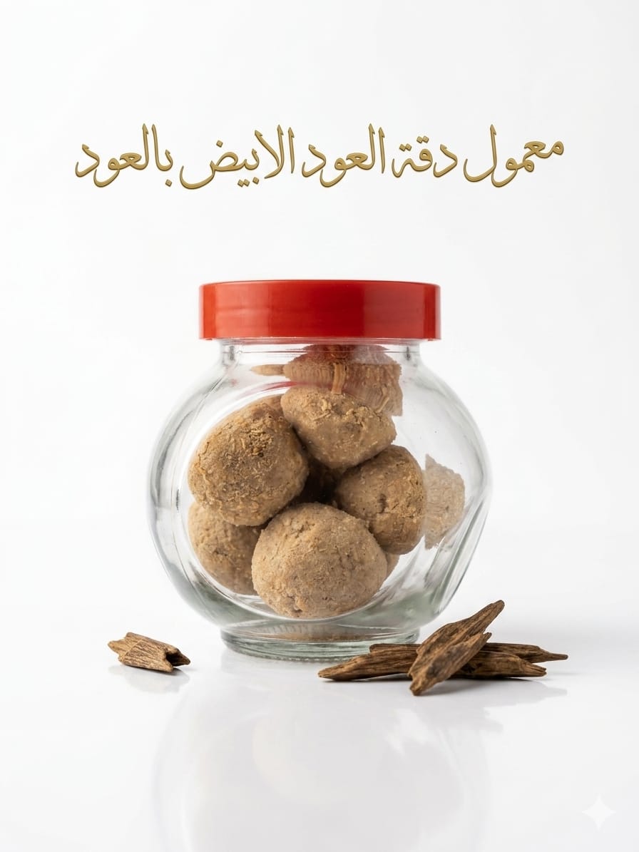معمول دقة العود الابيض والمسك