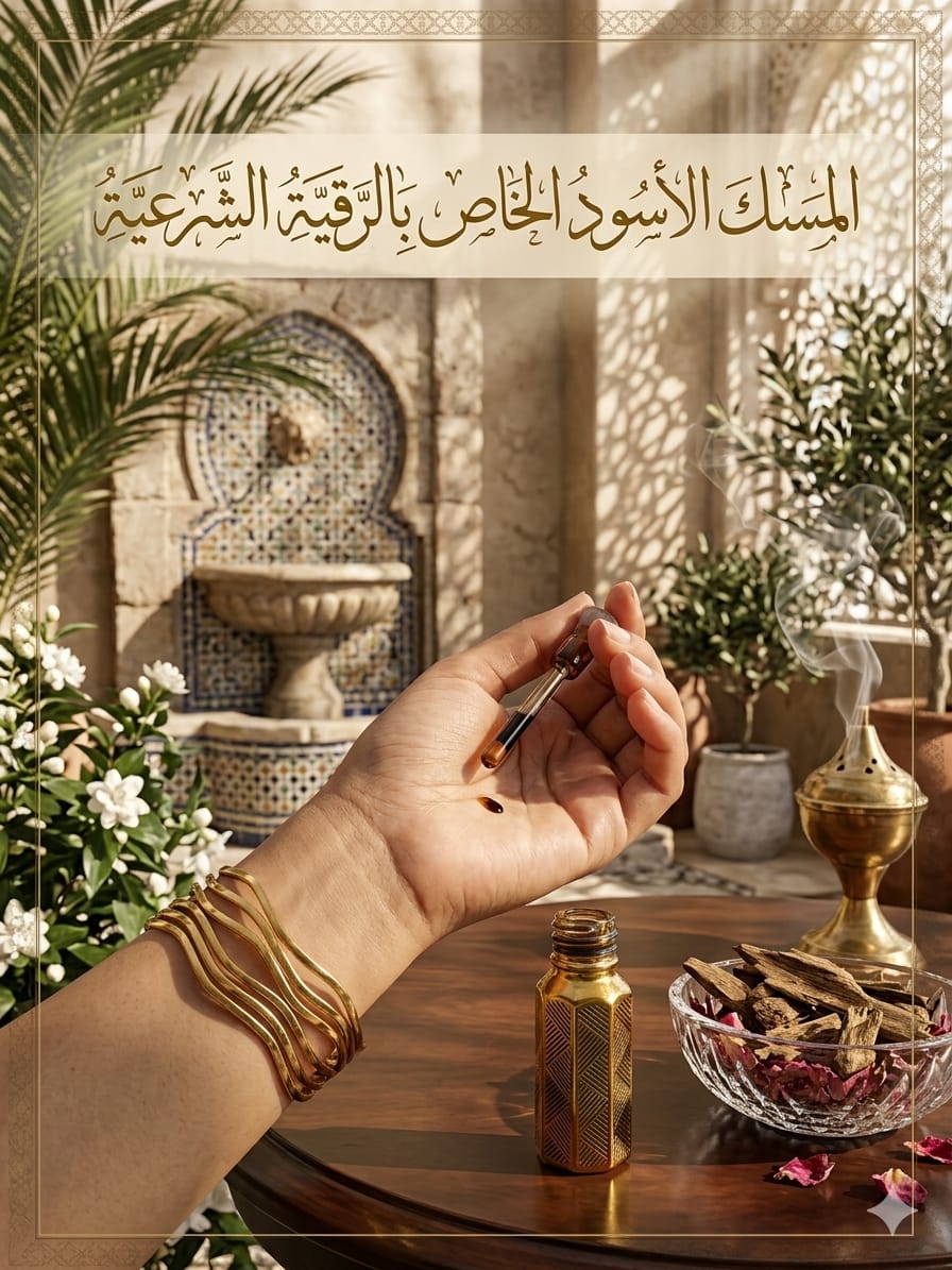 المسك الاسود الخاص بالرقية الشرعية والتعطير
