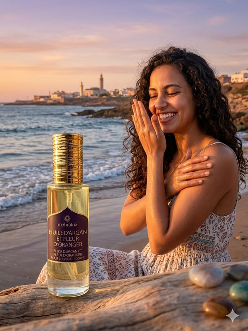 Élixir d'argan et fleur d'oranger عطر الجسم والشعر بالارغان والزهر